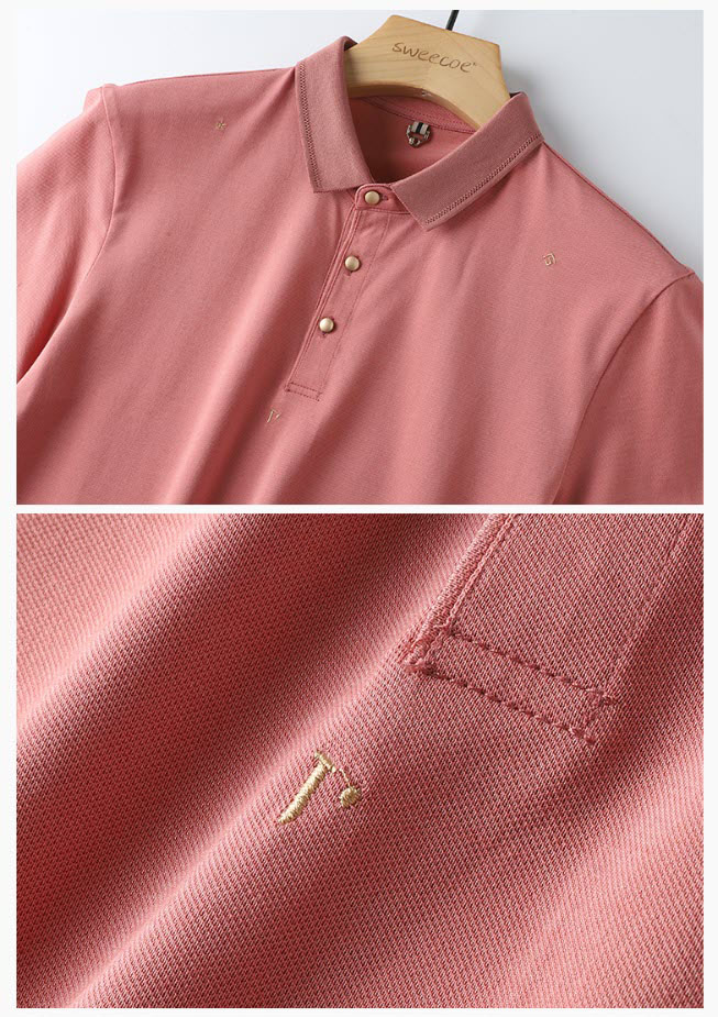 Áo thun polo nam Sweecoe SW6721 summer trend 2022