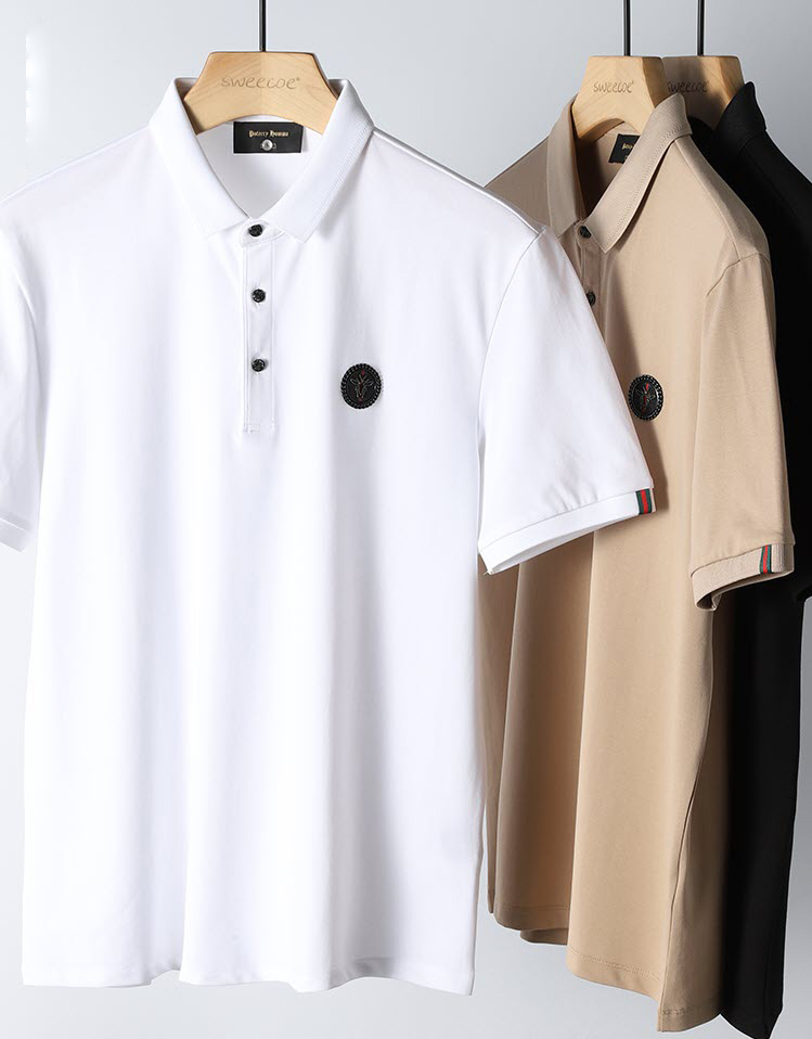 Áo thun polo nam All-match Sweecoe SW6737 Japanese style 2022