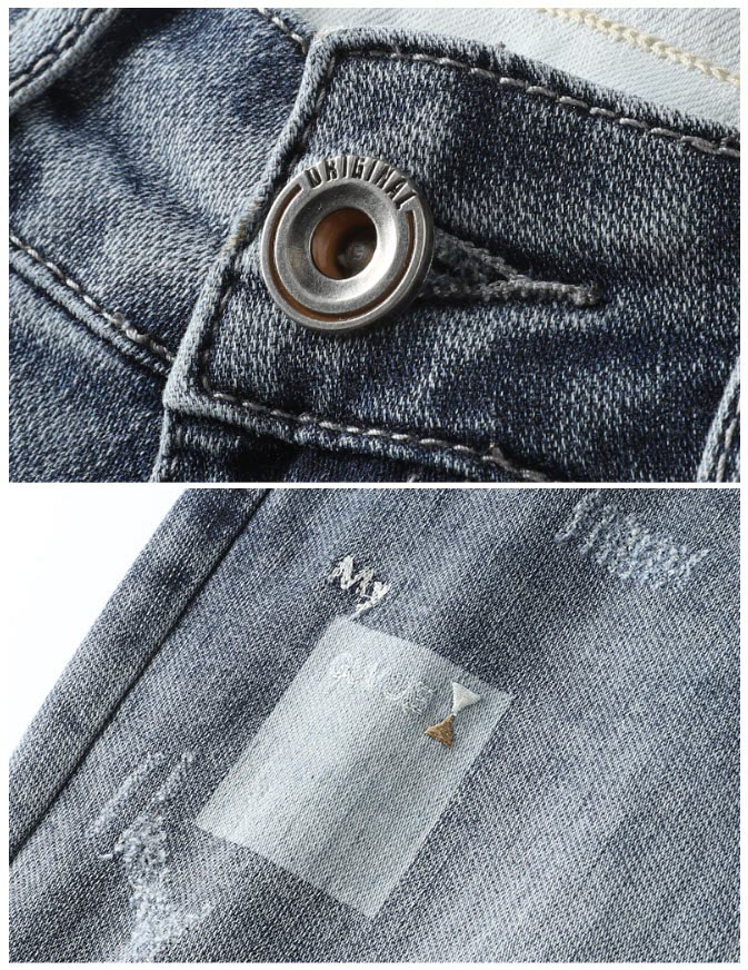 Quần short jean nam Sweecoe SWS357 basic wash style 2022