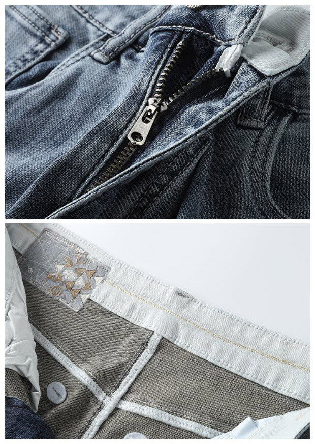 Quần short jean nam Sweecoe SWS357 basic wash style 2022