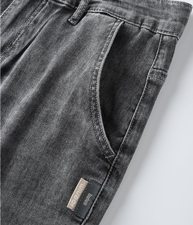 Quần short jean nam Sweecoe SWS33 co giãn nhẹ Japanese style 2022