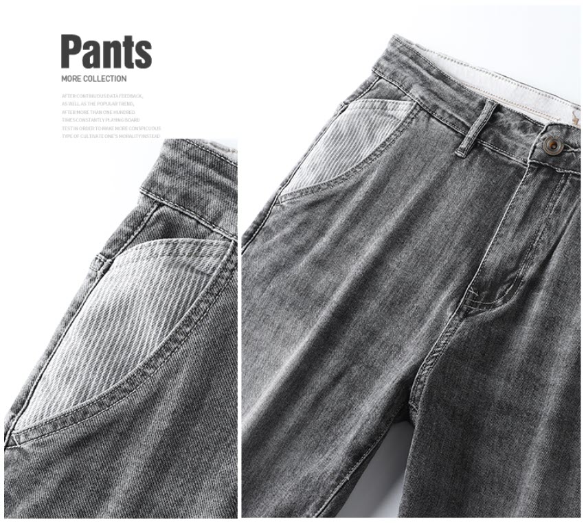 Quần short jean nam Sweecoe SWS33 co giãn nhẹ Japanese style 2022