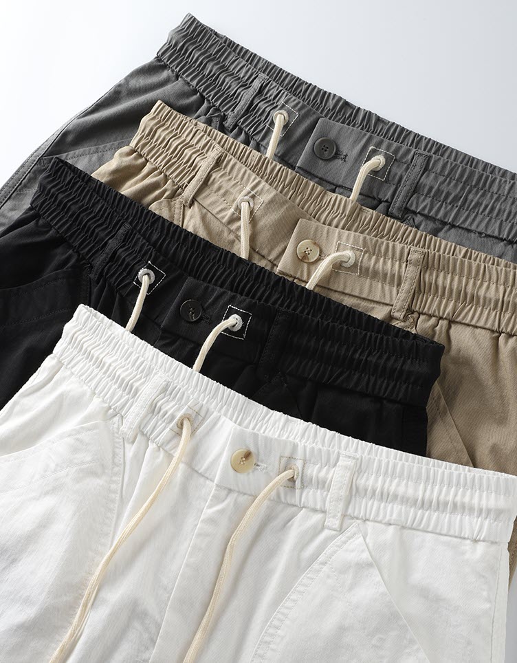 Quần short nam lưng thun Sweecoe SW8561 túi kiểu Japanese trend 2022