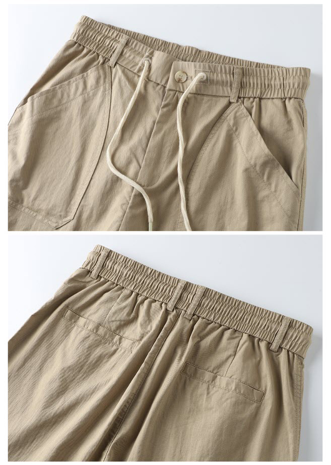 Quần short nam lưng thun Sweecoe SW8561 túi kiểu Japanese trend 2022