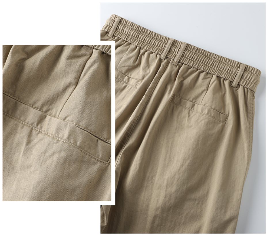 Quần short nam lưng thun Sweecoe SW8561 túi kiểu Japanese trend 2022