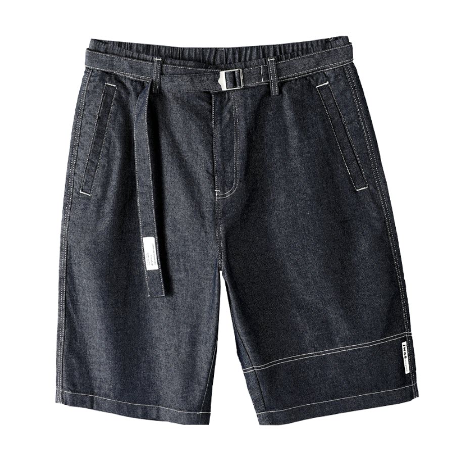 Quần short jean nam lưng thun Sweecoe SW25503 Japanese trend 2022