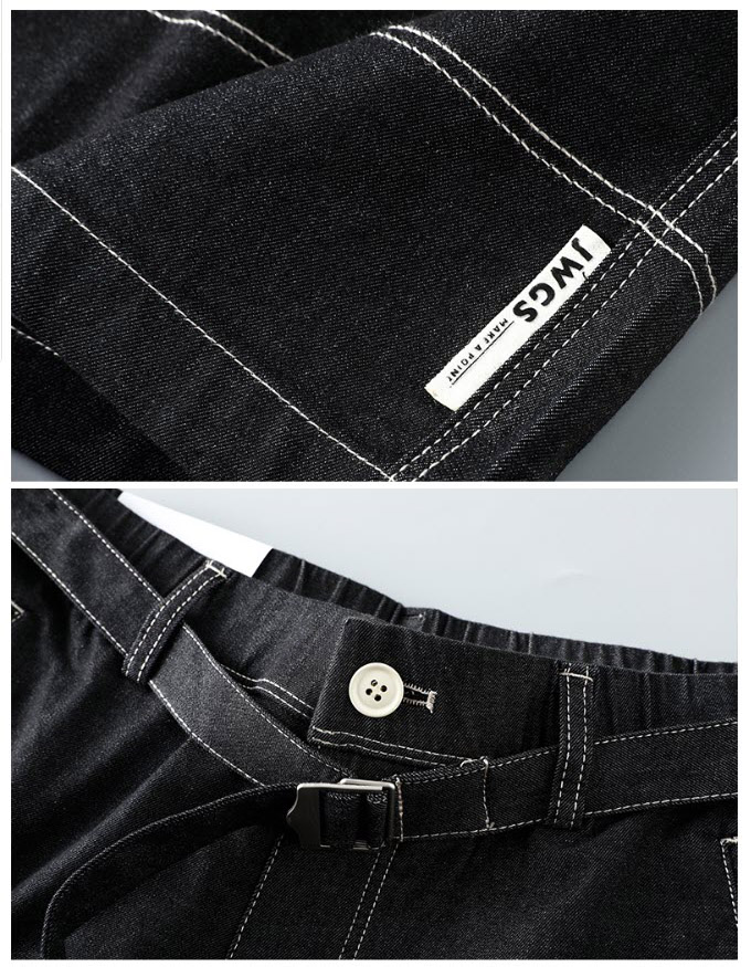 Quần short jean nam lưng thun Sweecoe SW25503 Japanese trend 2022