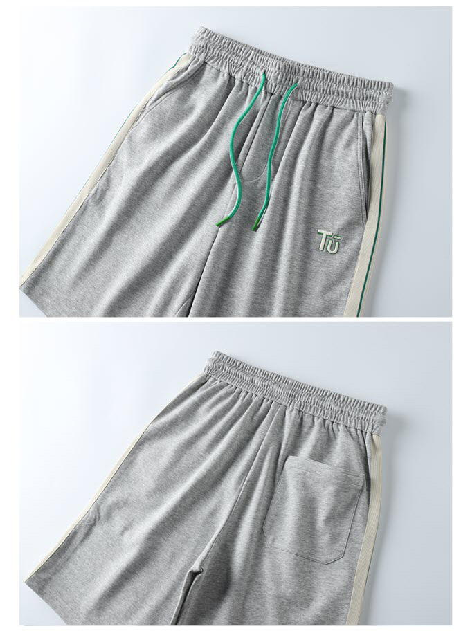 Quần short nam lưng thun Sweecoe SW66692 phối sọc hông sports trend 2022