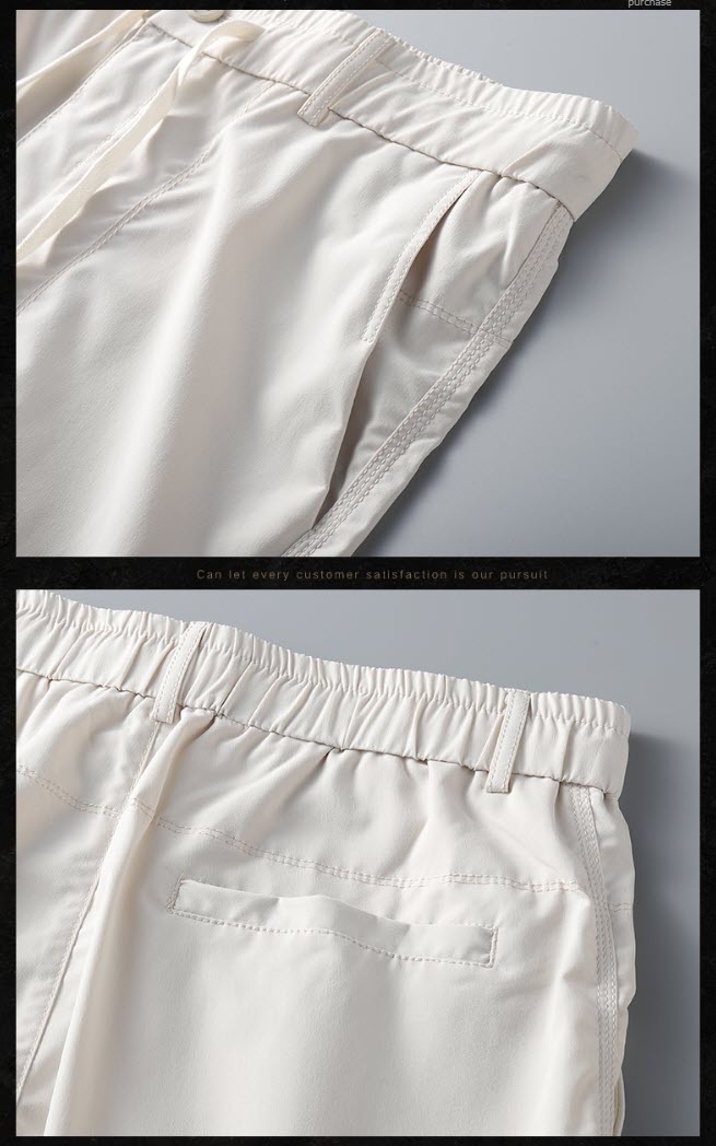 Quần short nam lưng thun Sweecoe SWK65 100% polyester summer 2022