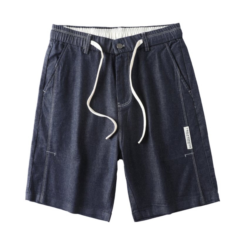 Quần short jean nam lưng thun Sweecoe SW1018 Japanese summer style 2022