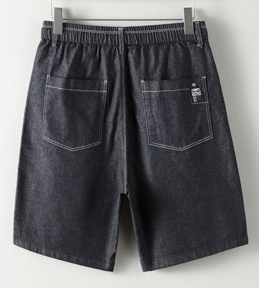 Quần short jean nam lưng thun Sweecoe SW1018 Japanese summer style 2022