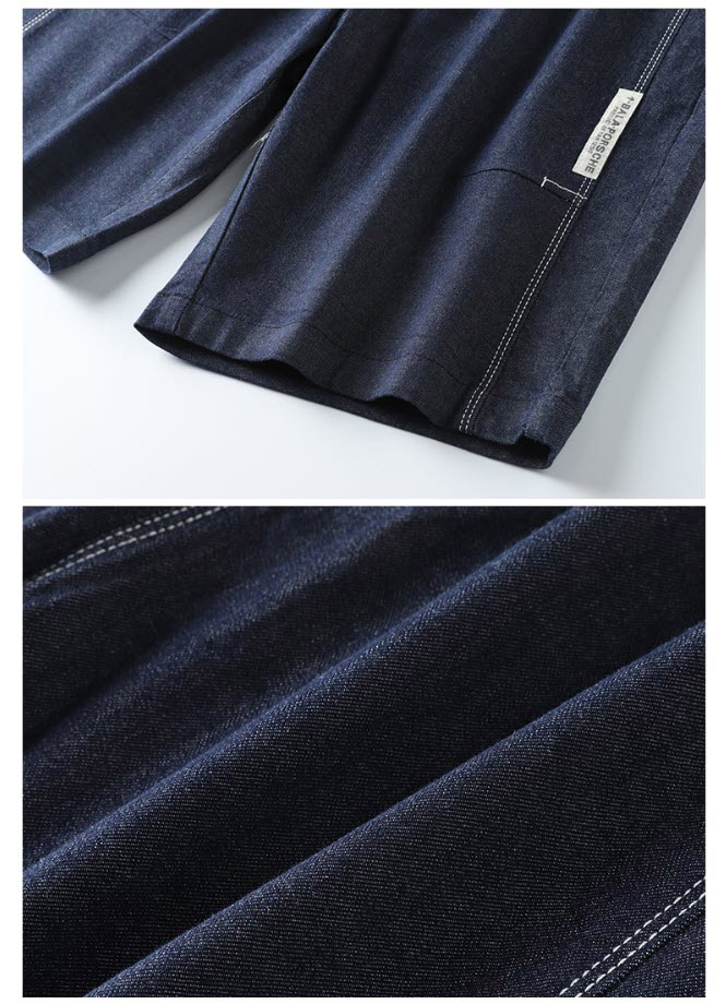 Quần short jean nam lưng thun Sweecoe SW1018 Japanese summer style 2022