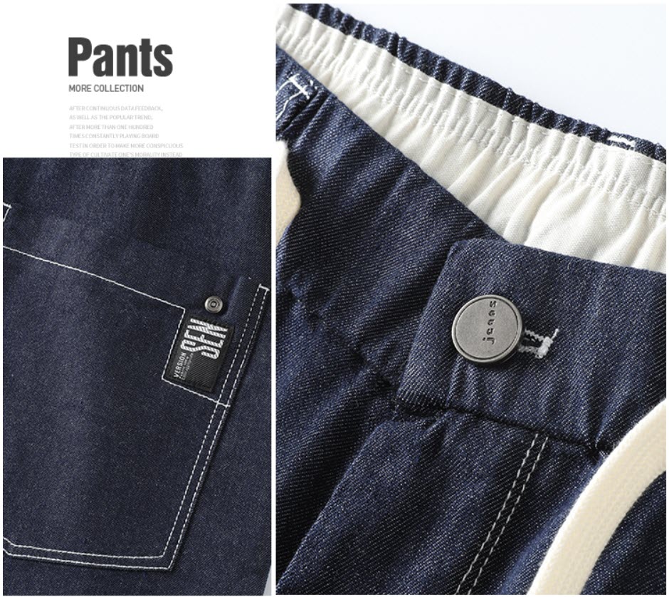 Quần short jean nam lưng thun Sweecoe SW1018 Japanese summer style 2022