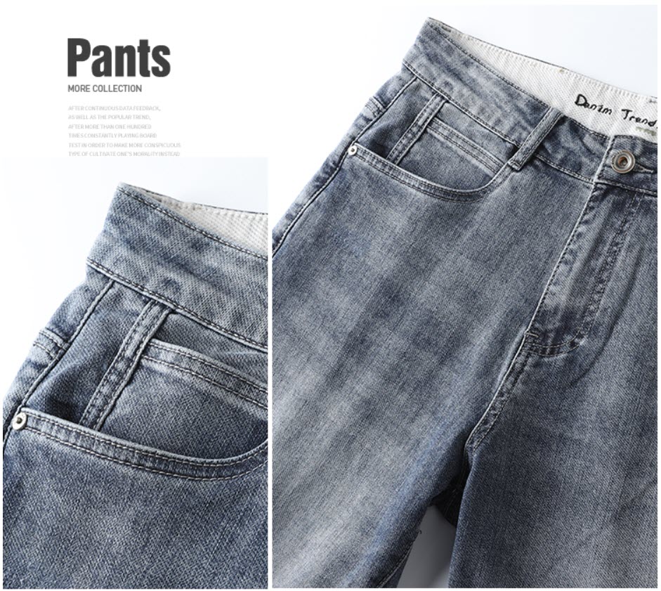 Quần short jean nam Sweecoe SWS339 Japanese basic All-match style 2022