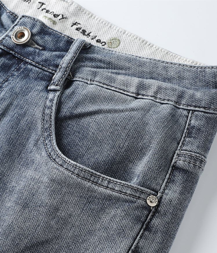 Quần short jean nam Sweecoe SWS339 Japanese basic All-match style 2022