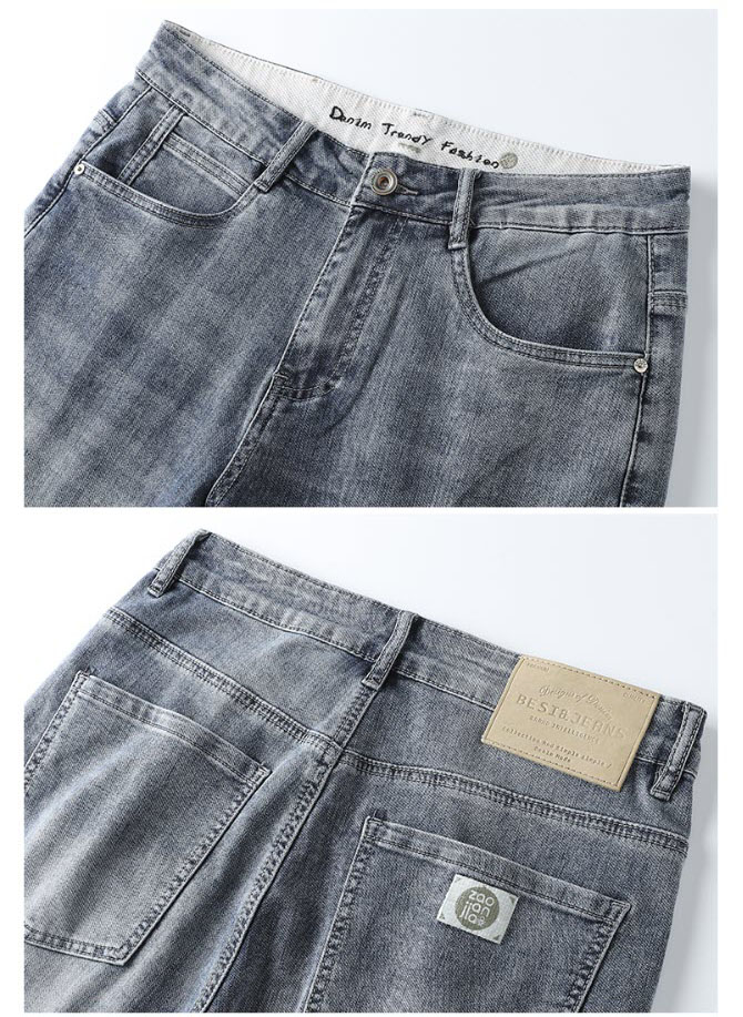 Quần short jean nam Sweecoe SWS339 Japanese basic All-match style 2022