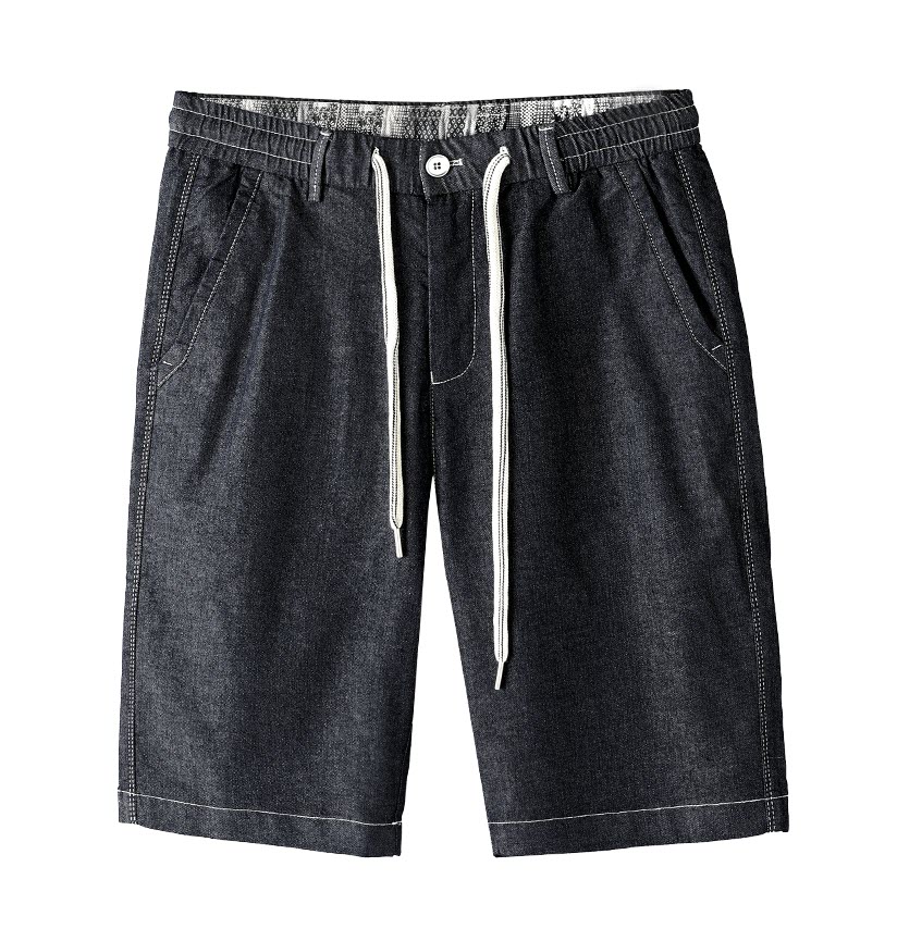 Quần short jean nam lưng thun Sweecoe SW25506 Japanese trend 2022