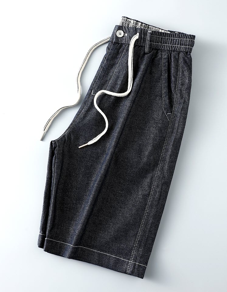 Quần short jean nam lưng thun Sweecoe SW25506 Japanese trend 2022