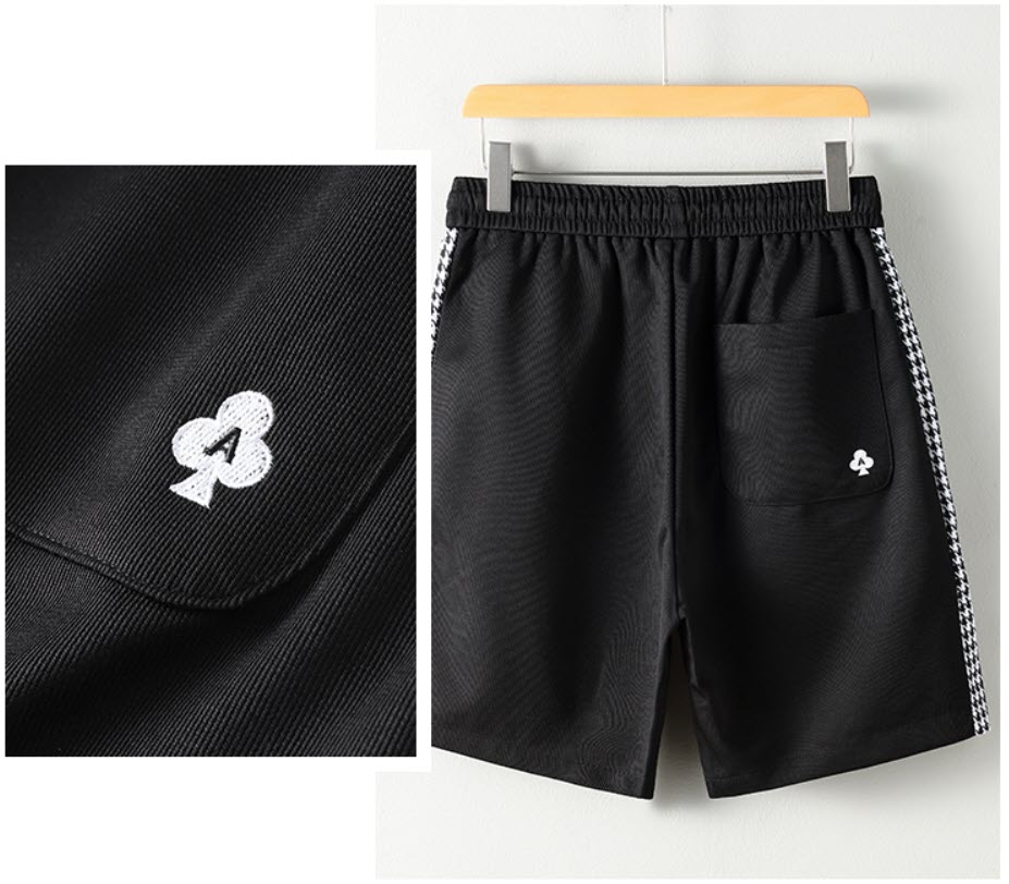 Quần short nam lưng thun phối sọc Sweecoe SW1017 Japanese trend 2022