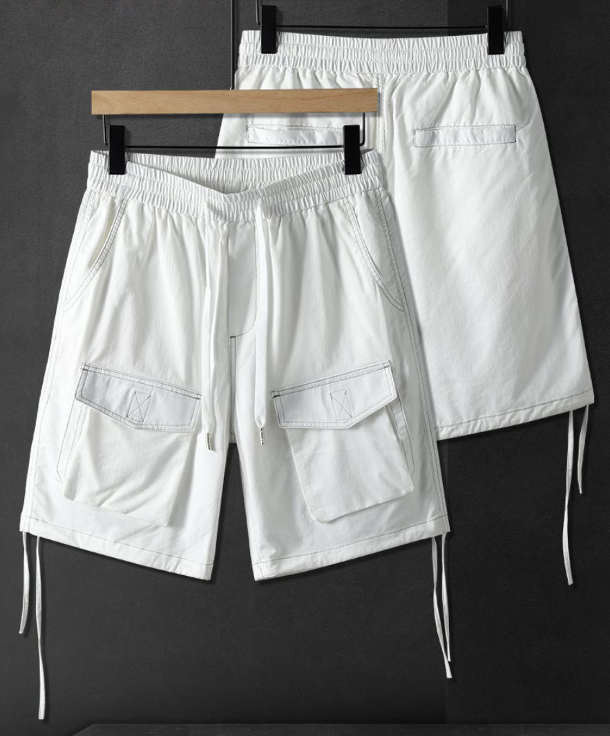 Quần short nam túi hộp Sweecoe SW9802 phối kiểu Japanese style 2022