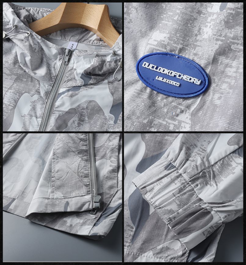 Áo khoác nam Sweecoe SW7107 ice silk high-end 100% polyester Japanese trend 2022