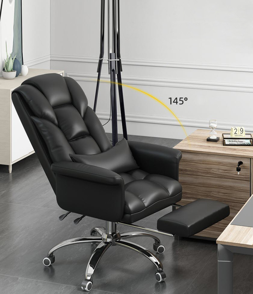 Ghế văn phòng ghế CEO Jiayou JY6951 da PU ngả lưng 145 độ