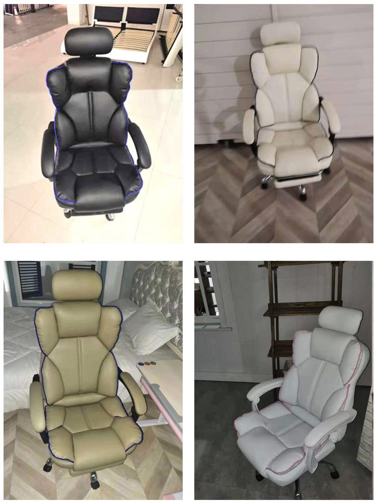 Ghế streamer ghế làm việc Jiayou JY807 da PU ngả lưng 130 độ