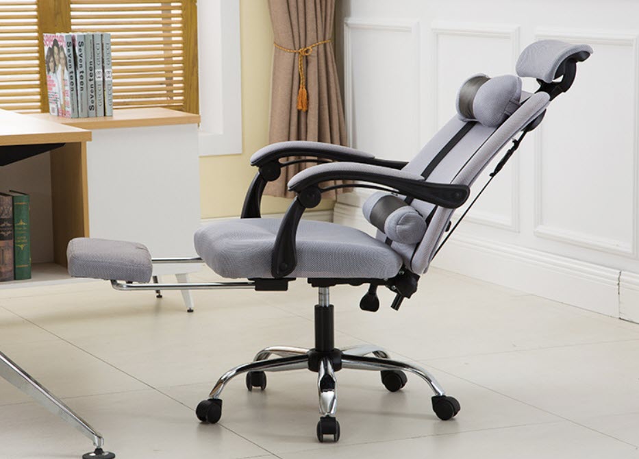 Ghế văn phòng ghế làm việc Jiayou JY6028 gác chân ngả lưng 150 độ