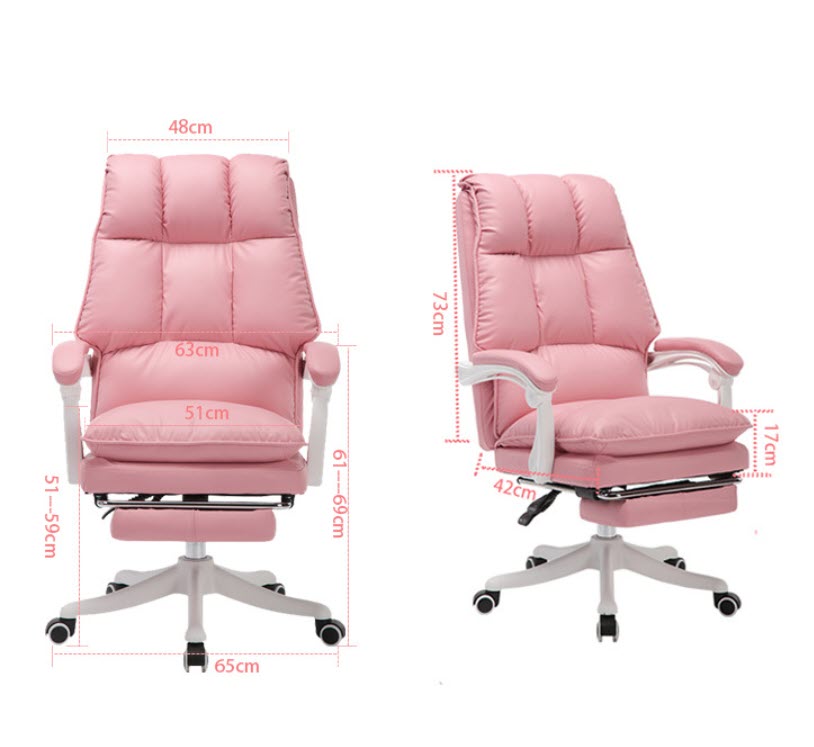 Ghế streamer ghế làm việc Jiayou JY6980 gác chân ngả lưng 160 độ