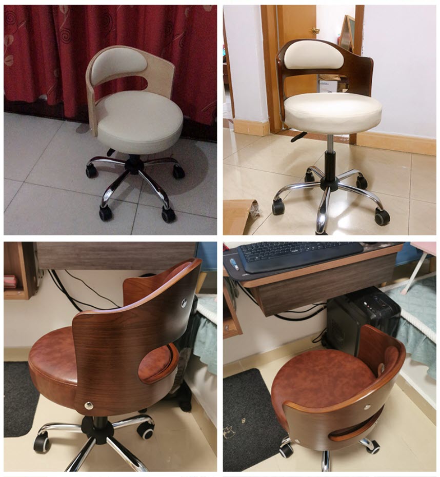 Ghế quầy Bar chân xoay có lưng dựa Jiayou JY7006
