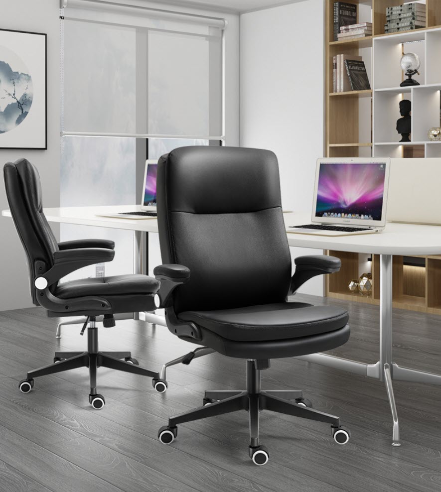 Ghế văn phòng ghế làm việc Jiayou JY6034 ngả lưng 30 độ tay vịn di động