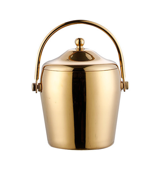 Xô đá 2 lớp cách nhiệt inox 304 ướp lạnh đồ uống Millai ML5433G