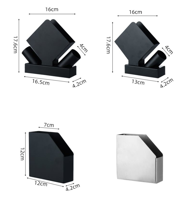 Đồ đựng khăn giấy để bàn cho nhà hàng quán Bar inox 304 Millai ML5436