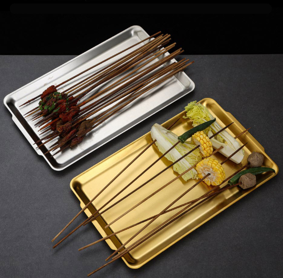 Dĩa inox đựng thức ăn topping BBQ đồ nướng topping lẩu OEM CM5415