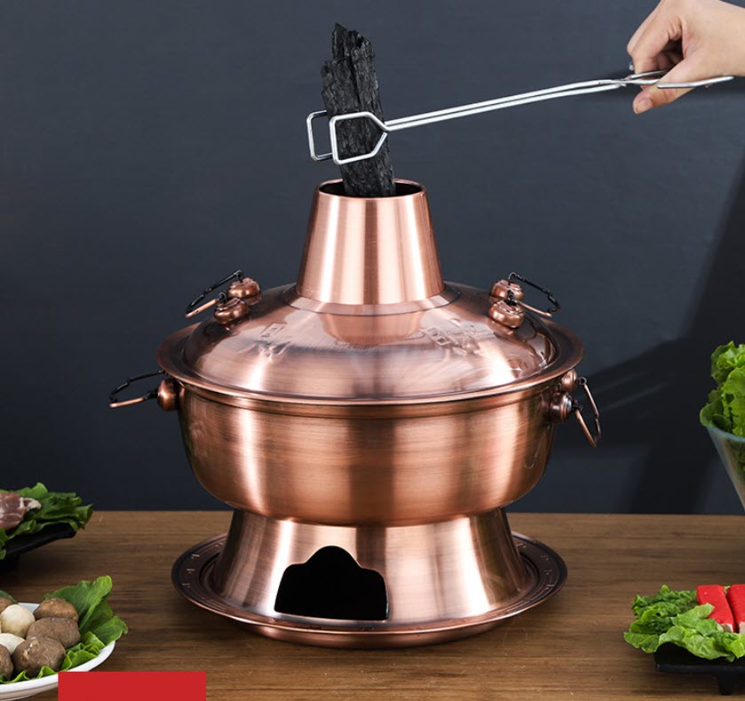 Nồi lẩu cổ điển dùng than cho nhà hàng OEM LP304C