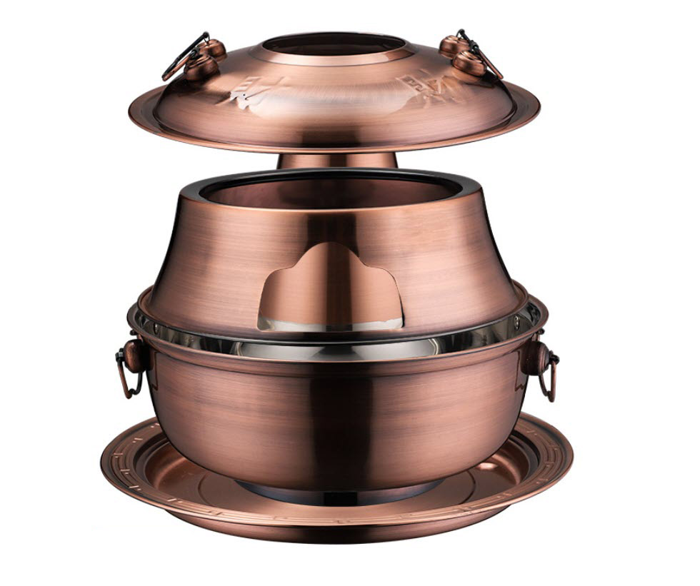 Nồi lẩu cổ điển dùng than cho nhà hàng OEM LP304C