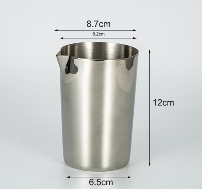 Ca đánh sữa ly sữa 450ml pha chế cafe OEM MH005