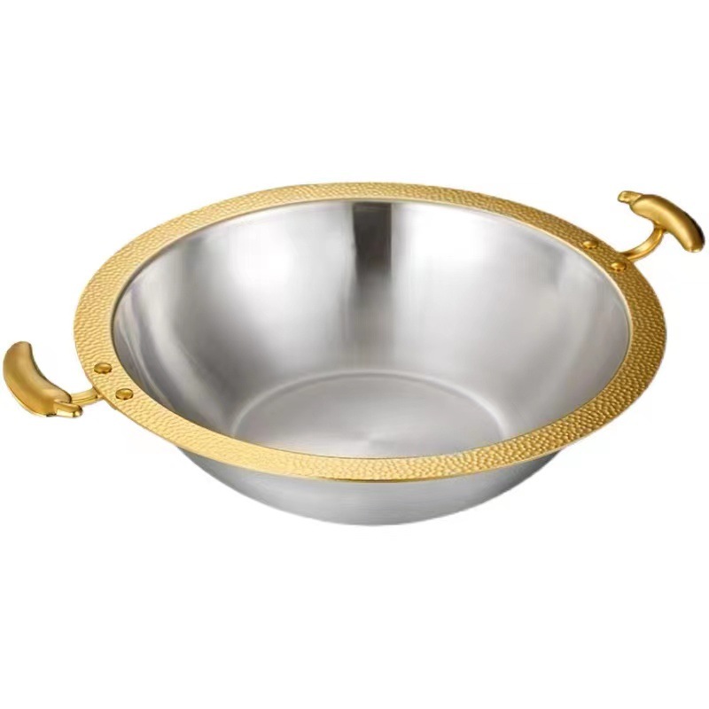 Nồi lẩu inox 304 cao cấp size 26-40cm OEM MF65212