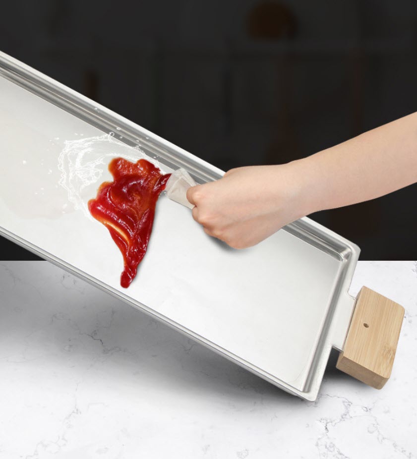 Bếp nướng cồn bộ vỉ nướng kèm bếp cồn nướng thịt bbq nướng hải sản inox 304 OEM CD010