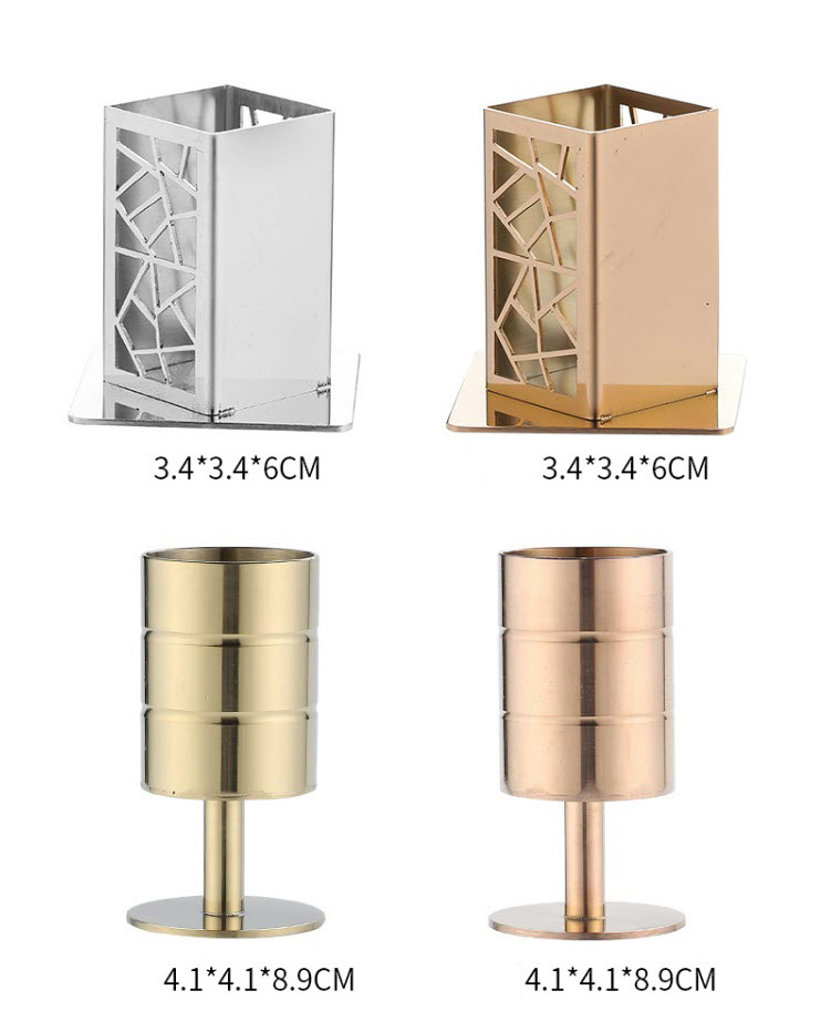 Hũ đựng tăm nĩa trái cây inox 304 OEM QH002