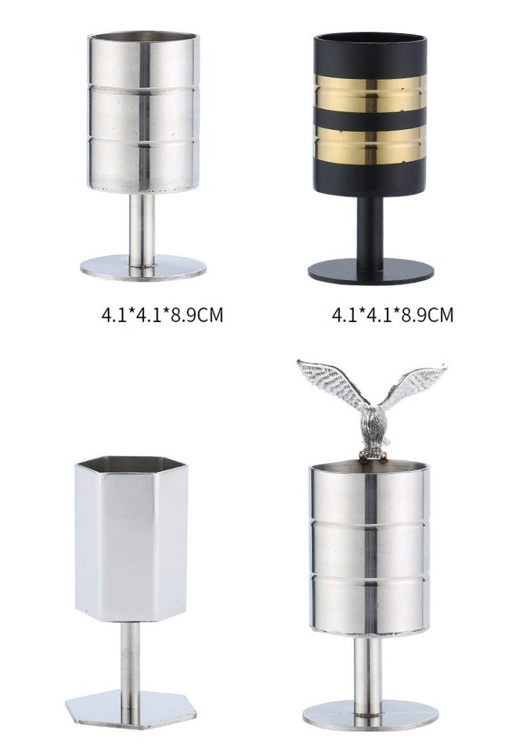 Hũ đựng tăm nĩa trái cây inox 304 OEM QH002