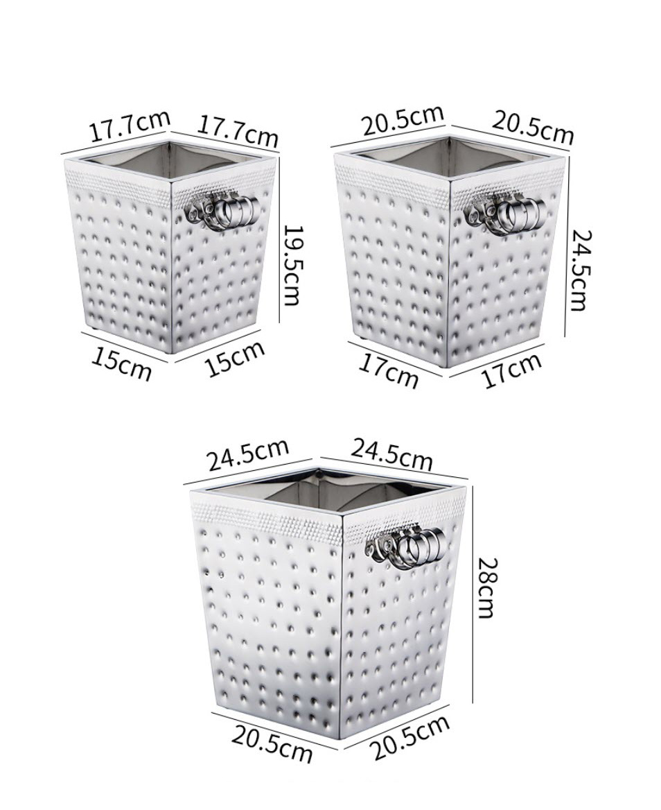 Xô đá inox 2 lớp ướp rượu bia OEM QH008