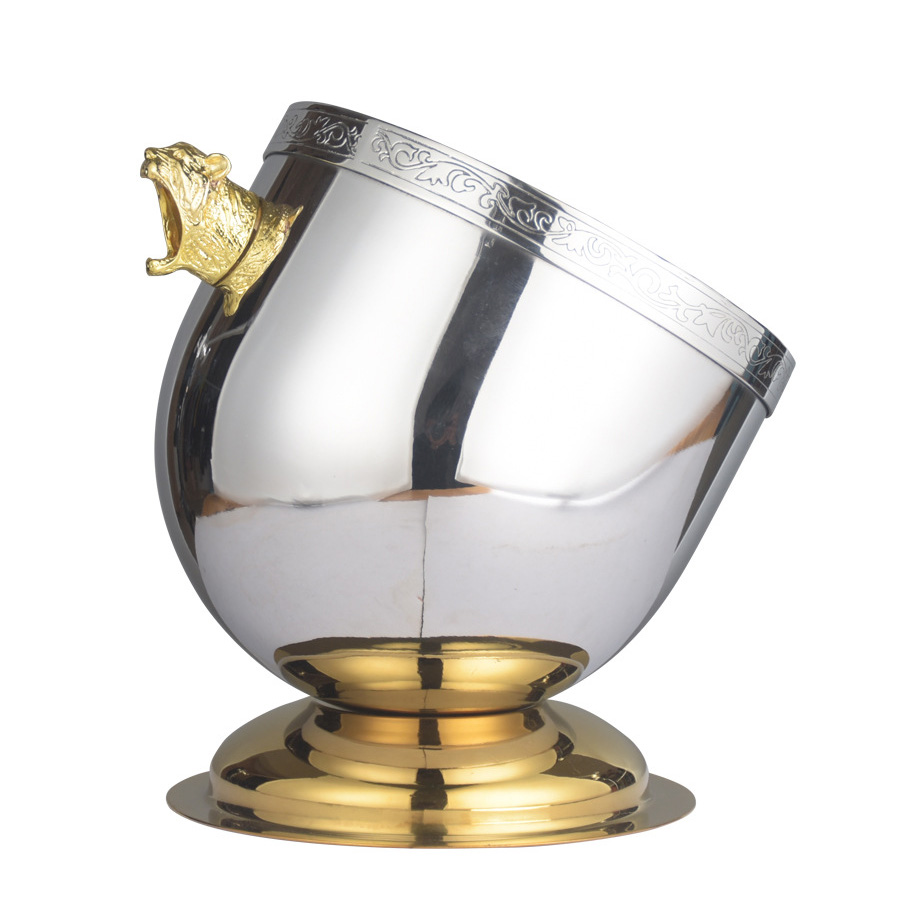 Xô đá inox Lion Bucket OEM QH010