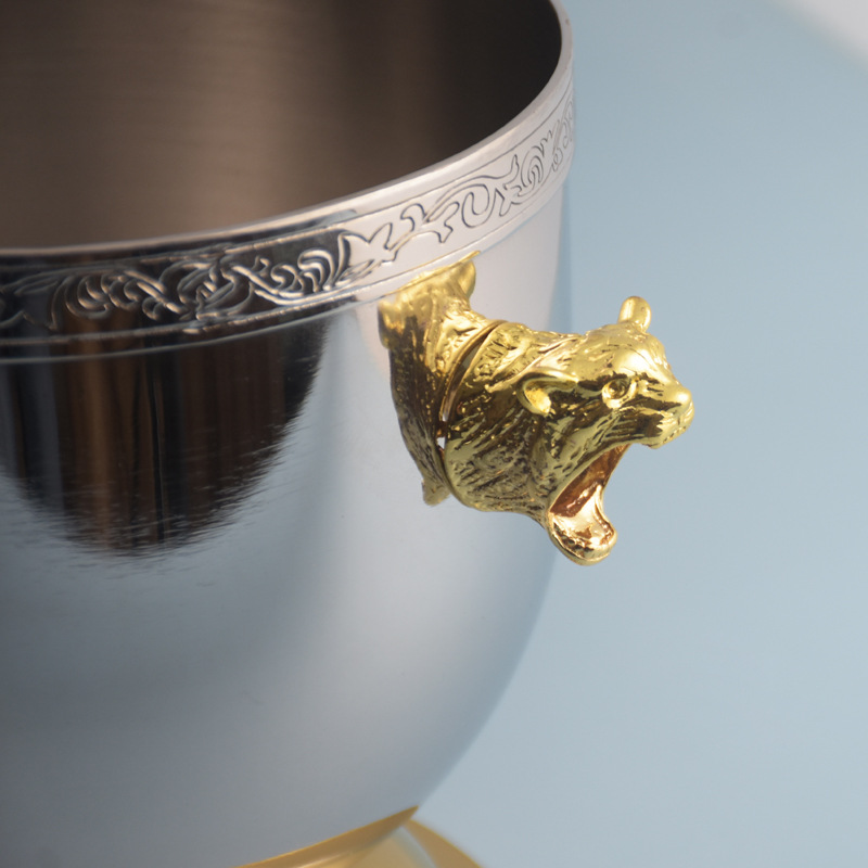 Xô đá inox Lion Bucket OEM QH010