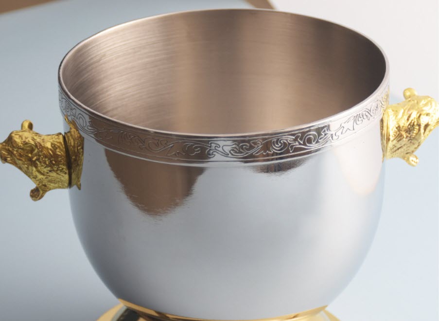 Xô đá inox Lion Bucket OEM QH010