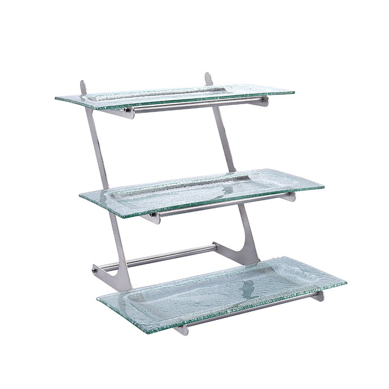 Kệ trưng bánh kẹo sushi Buffet Khách Sạn OEM JD0047