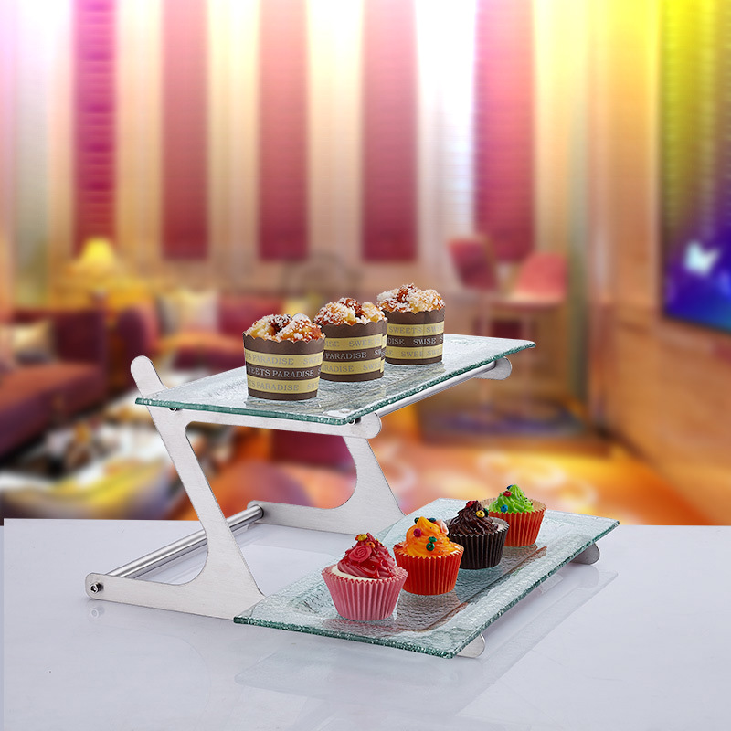 Kệ trưng bánh kẹo sushi Buffet Khách Sạn OEM JD0047