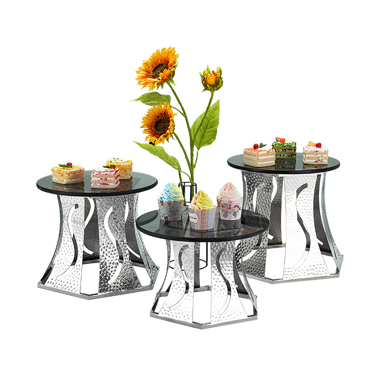 Kệ trưng bánh kẹo sushi Buffet Khách Sạn OEM JD0048