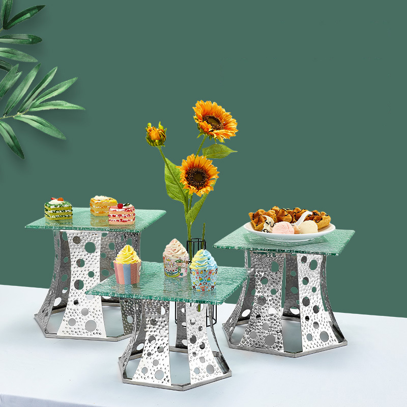 Kệ trưng bánh kẹo sushi Buffet Khách Sạn OEM JD0048