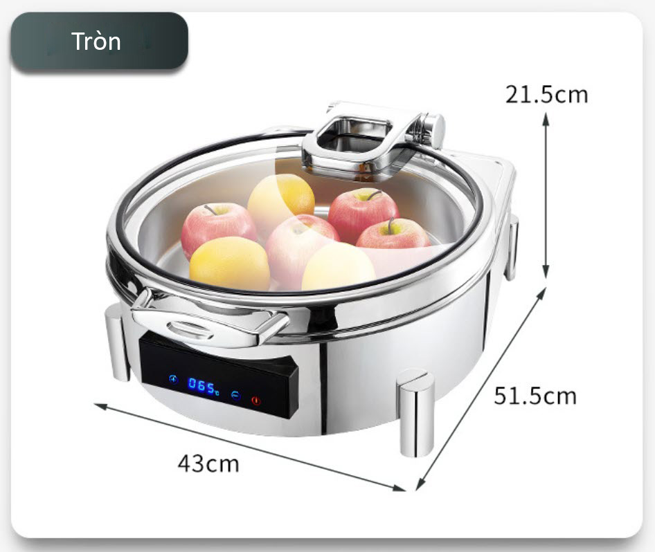 Nồi hâm nóng thức ăn Buffet cảm ứng dùng điện OEM JDX304
